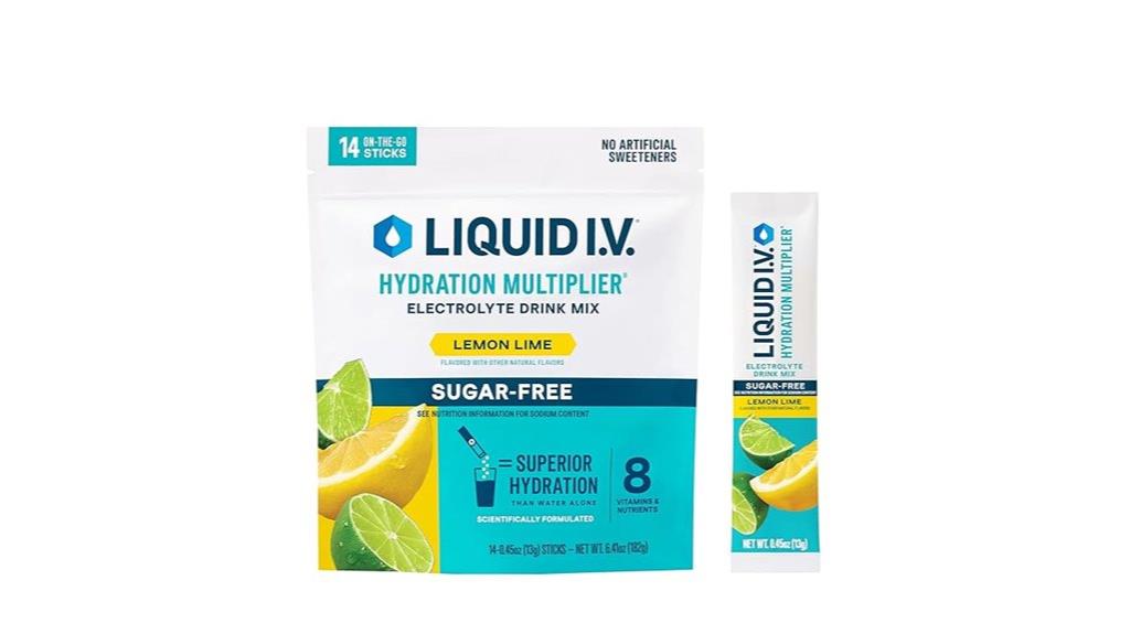 sugar free lemon lime