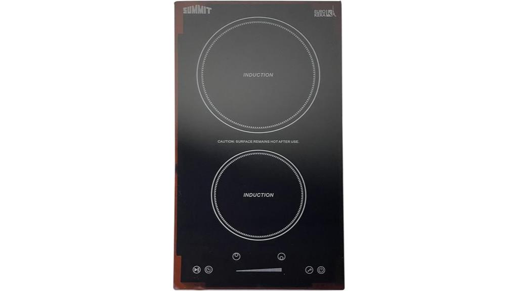 summit 12 inch induction cooktop