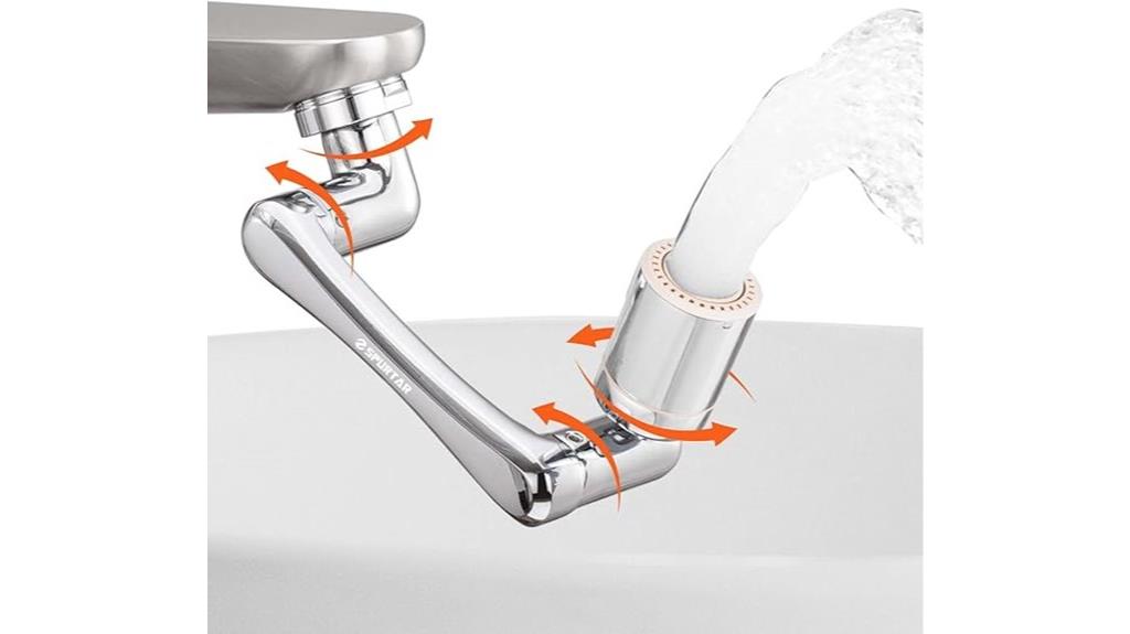 swivel filter faucet extension