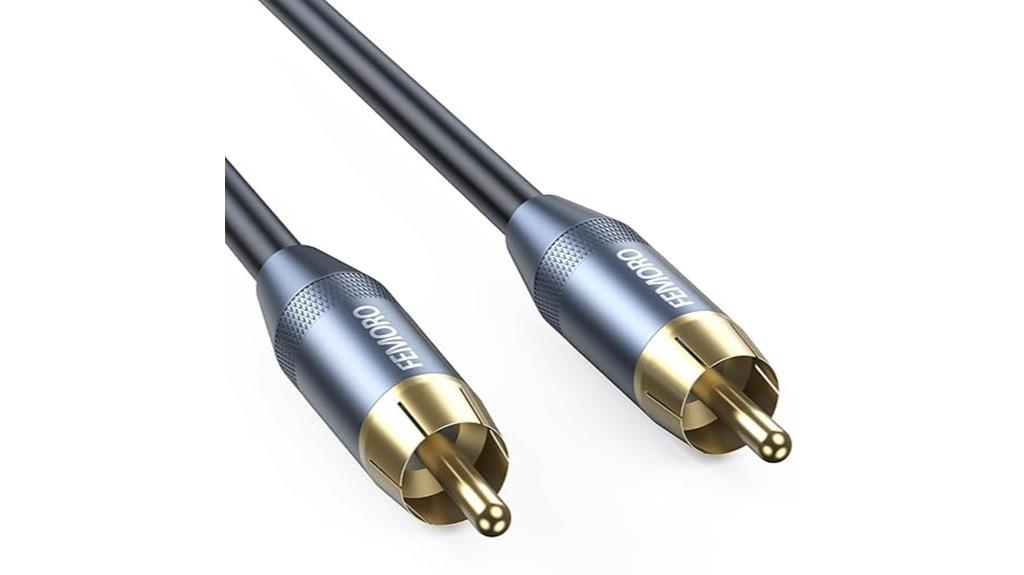 ten foot rca subwoofer cable