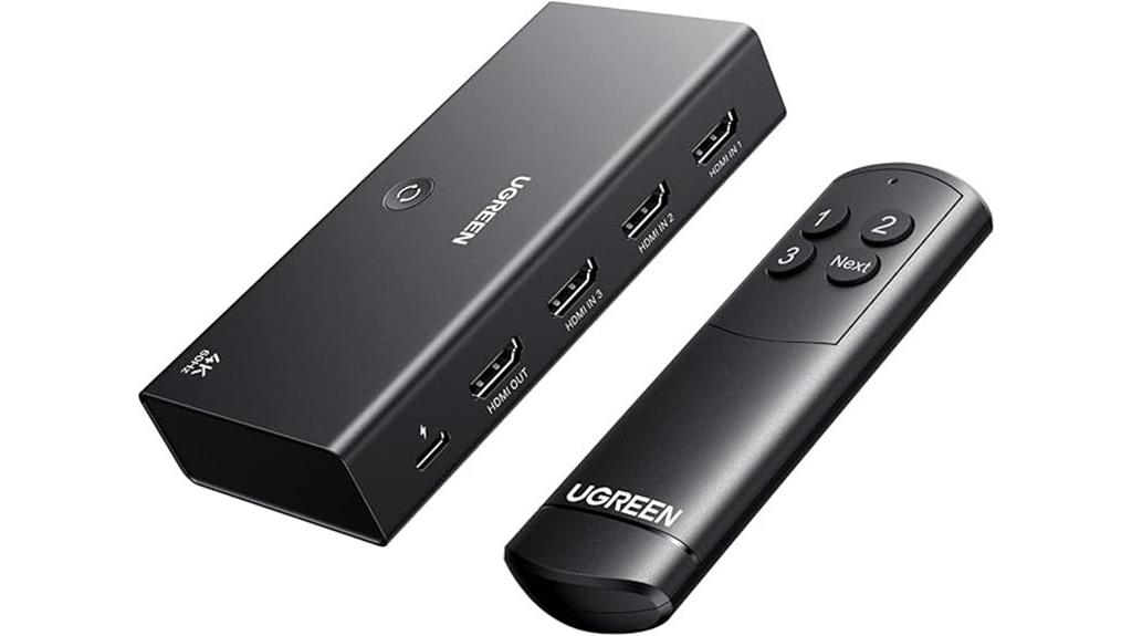 three in one hdmi switch