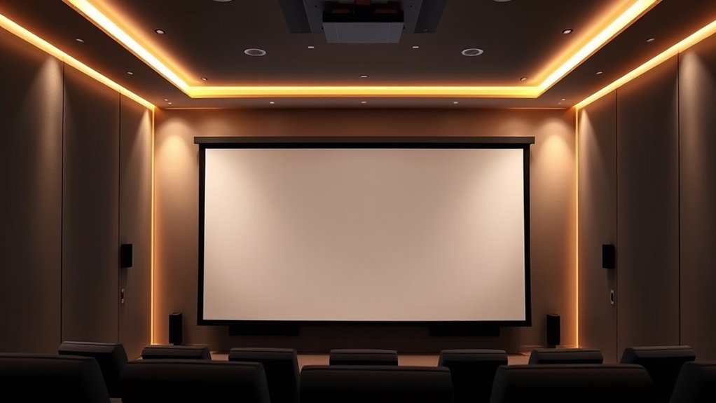top 12 electric tensioned screens