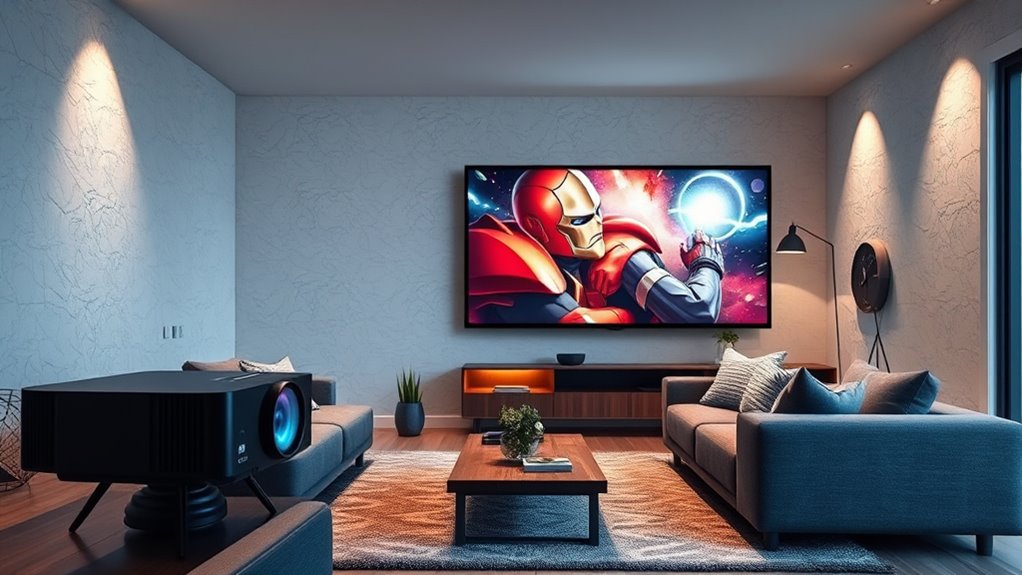top android tv projectors