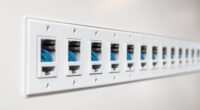 top keystone jack wall plates