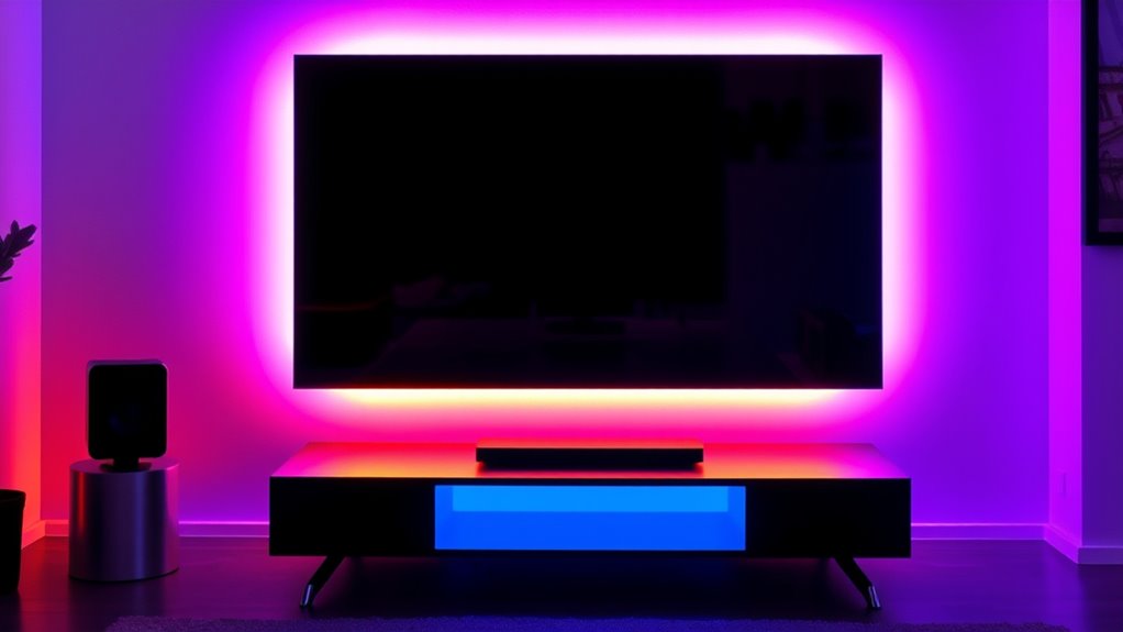 top led bias lighting options