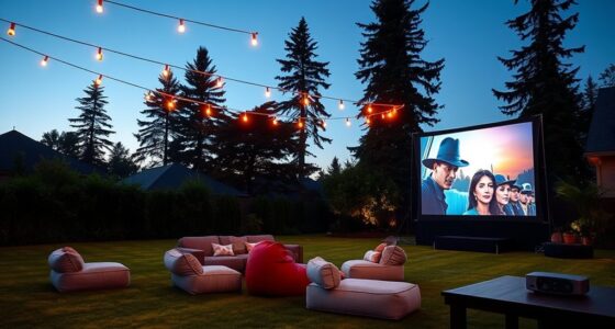 top outdoor movie projectors