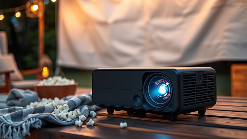 top portable battery projectors