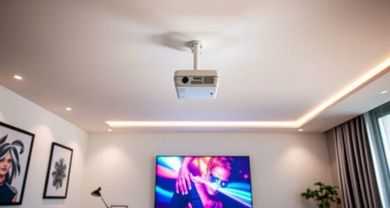 top short throw projector mounts
