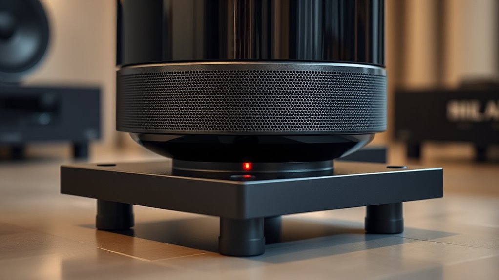 top subwoofer isolation platforms