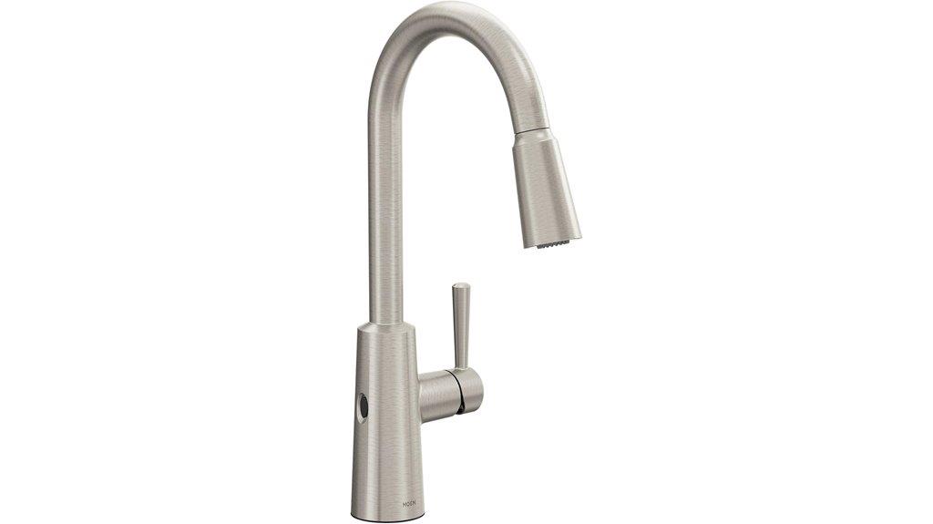 touchless moen kitchen faucet