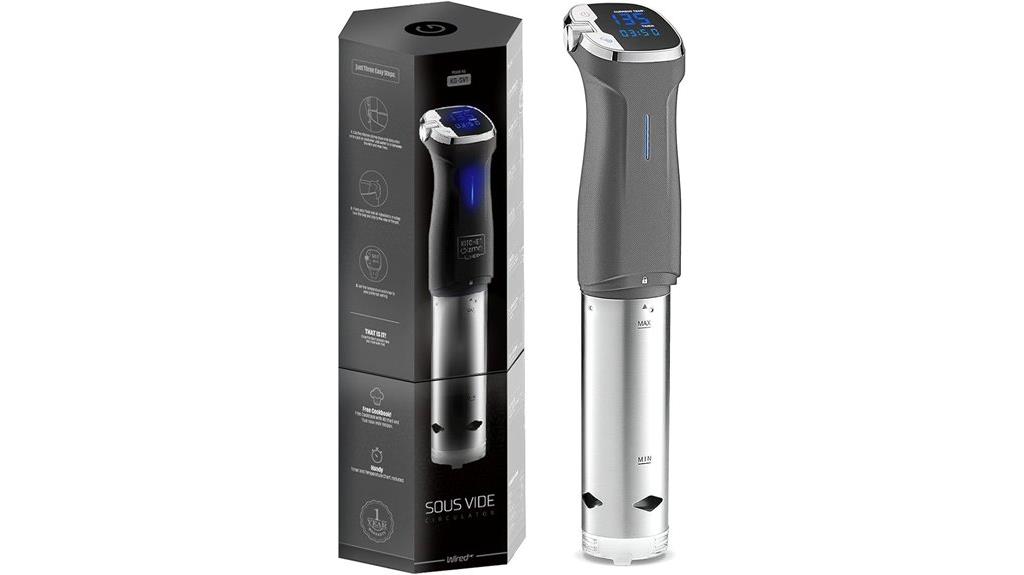 touchscreen sous vide cooker