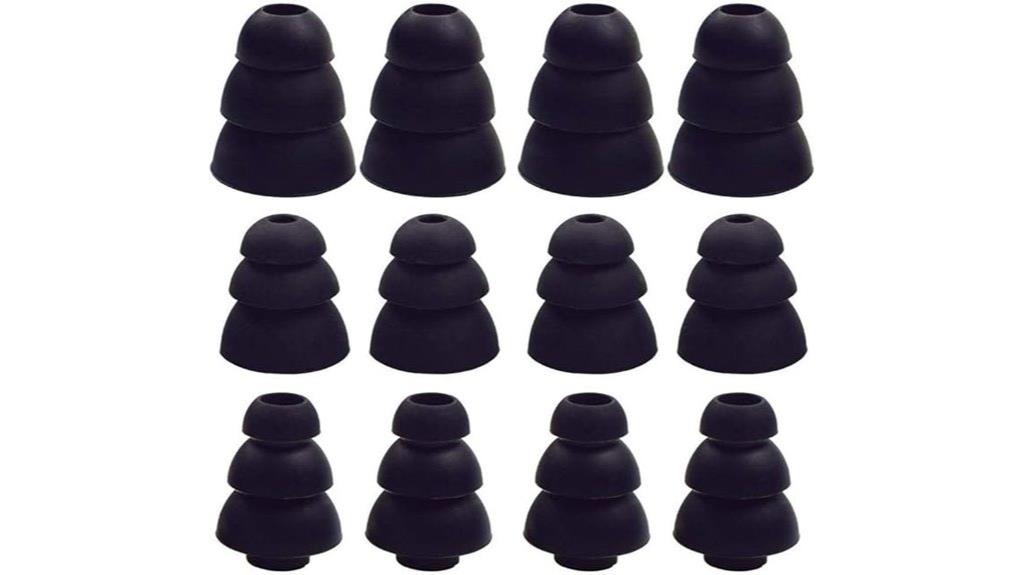 triple flange eartips