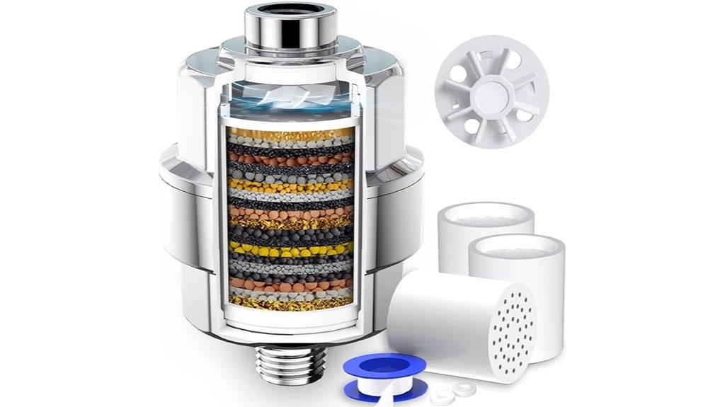 twenty stage cartridge filter