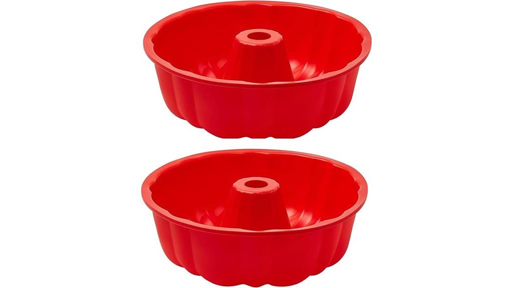 two pack silicone baking pans