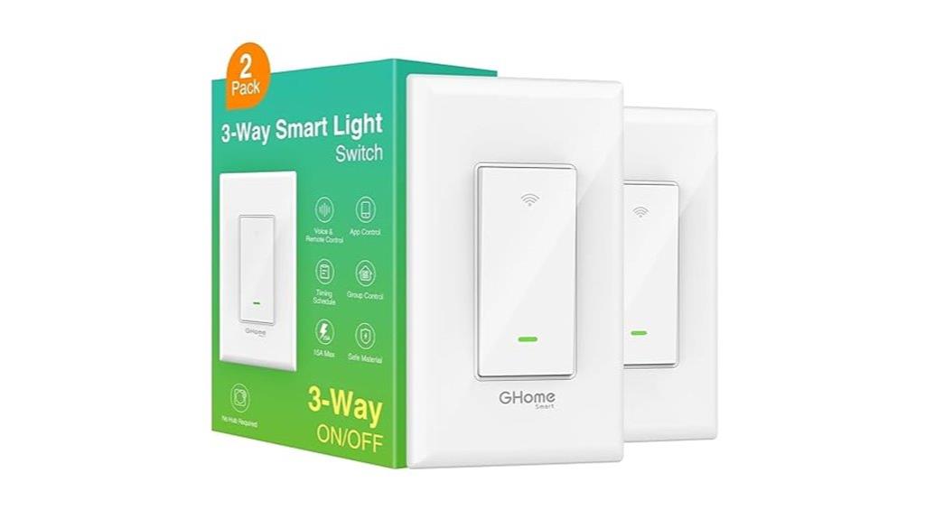 two pack wi fi light switches