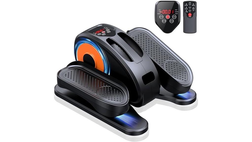 under desk elliptical with remote