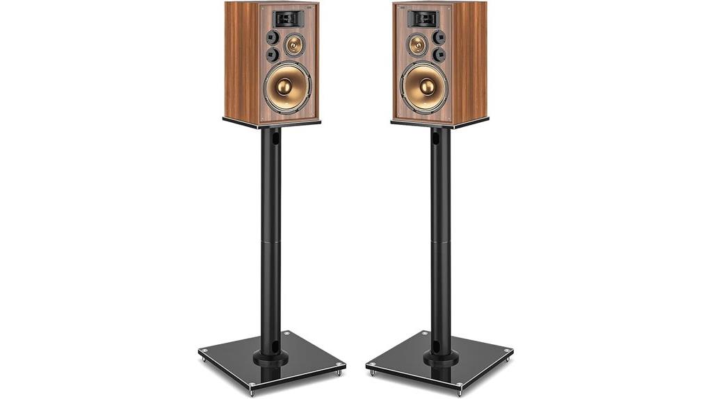 universal speaker stand pair