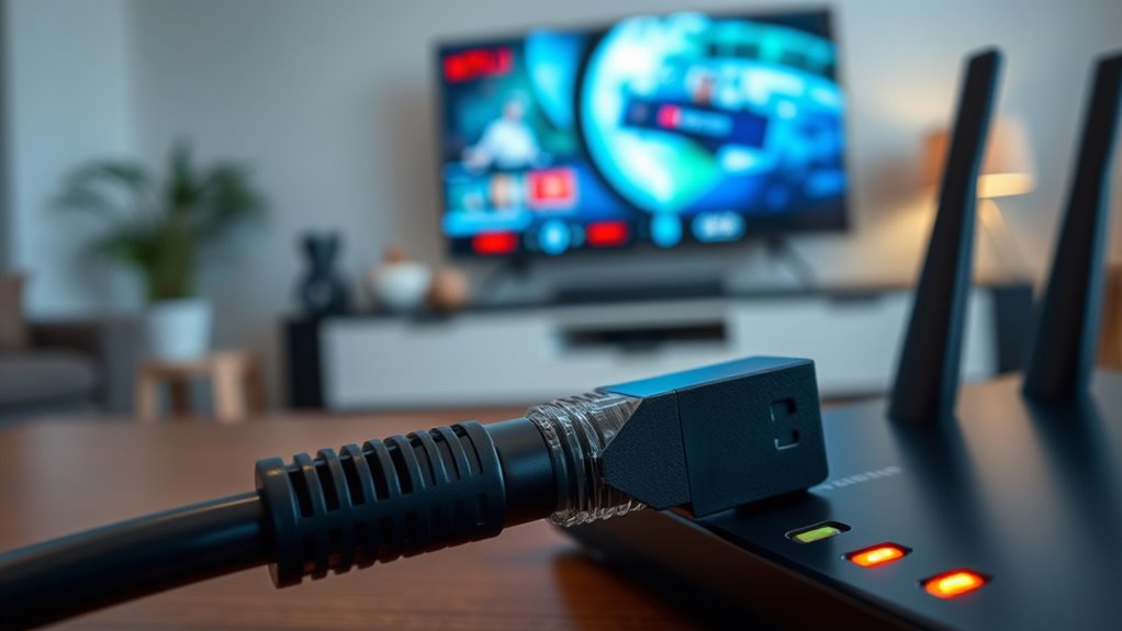 use wired connection for stability