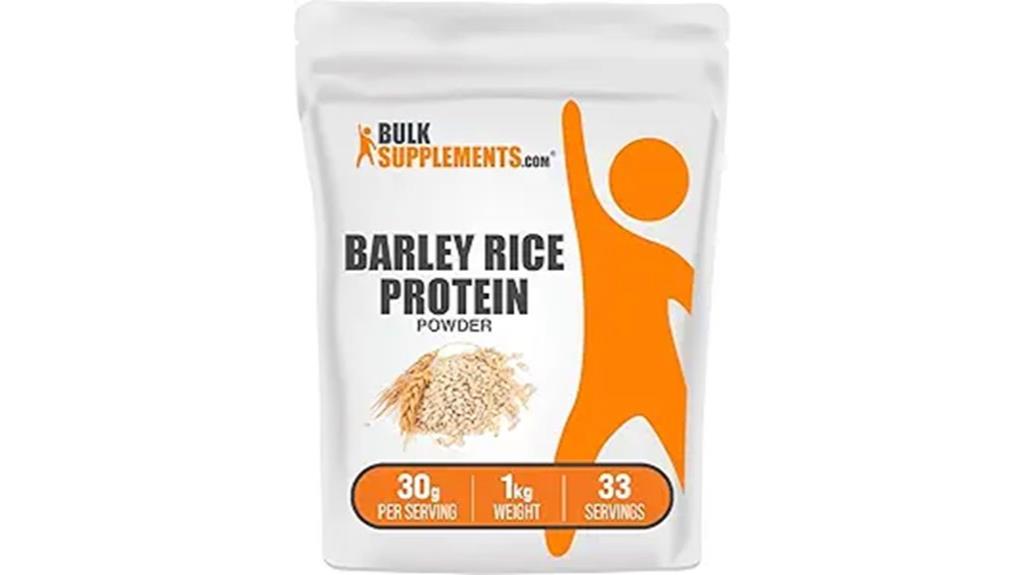 vegan unflavored rice protein