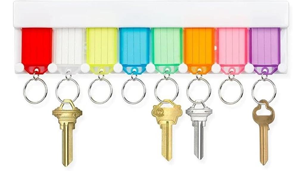 wall mounted key rack