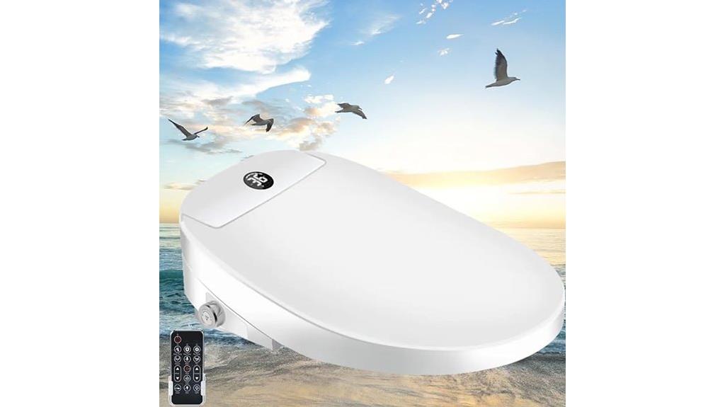 warm water bidet