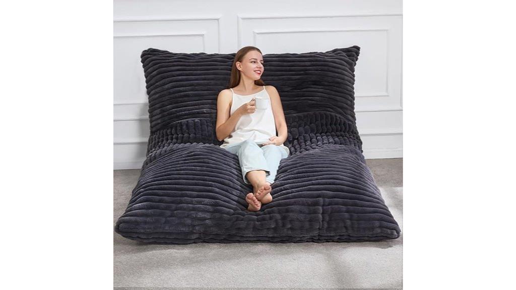 washable 3 in 1 bean bag