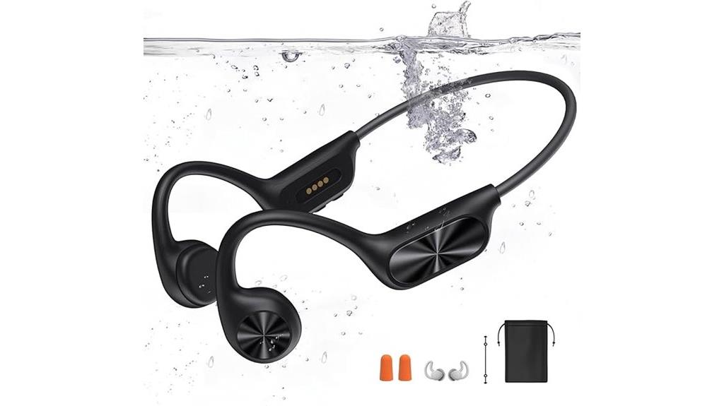 waterproof bluetooth swimming headphones