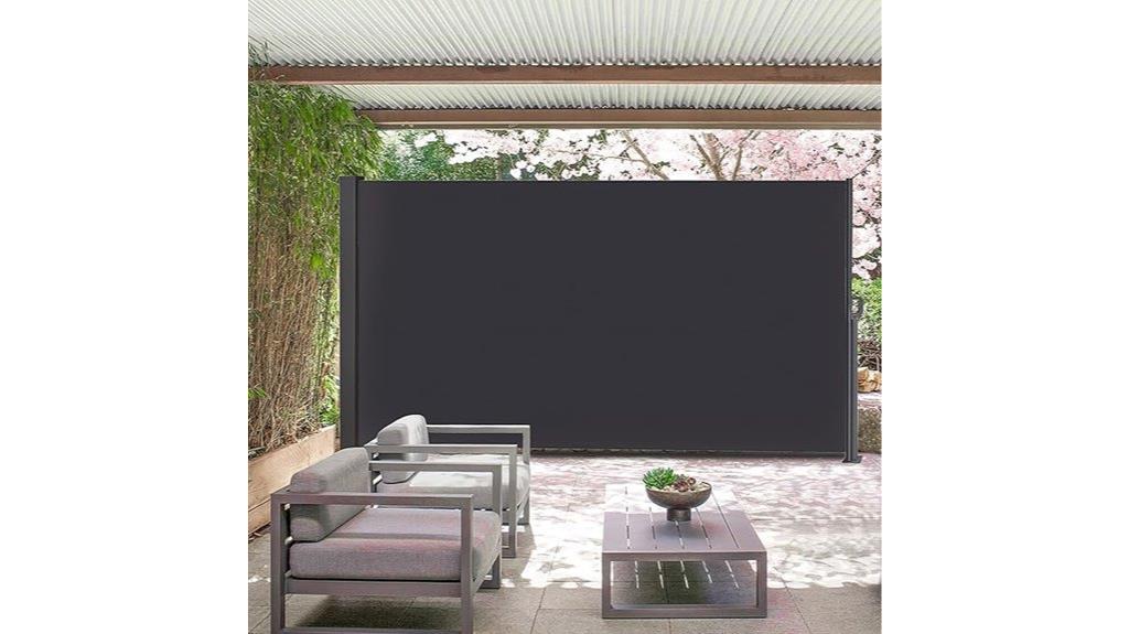 waterproof foldable privacy screen