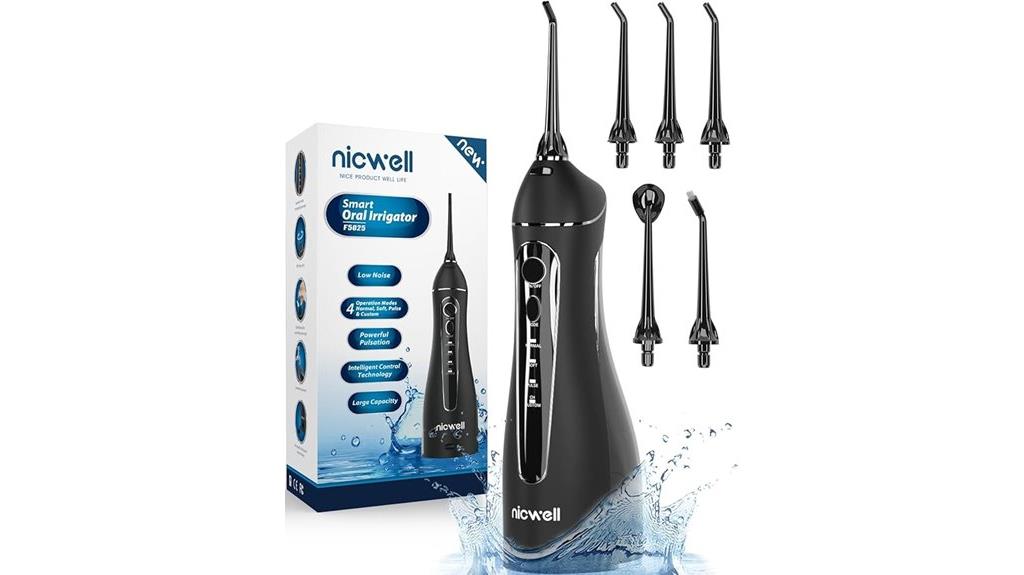 waterproof multi mode dental flosser
