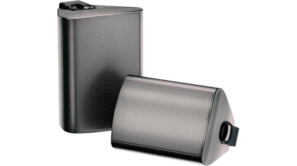 waterproof outdoor speaker pair