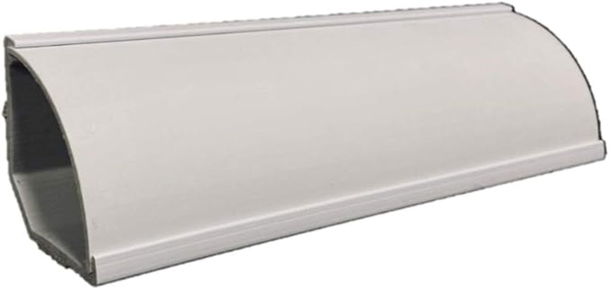white pvc corner duct