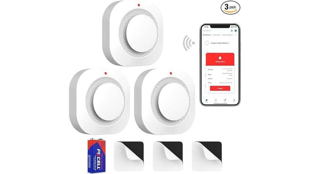 wi fi smoke detector pack