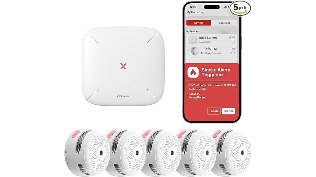 wi fi smoke detector system