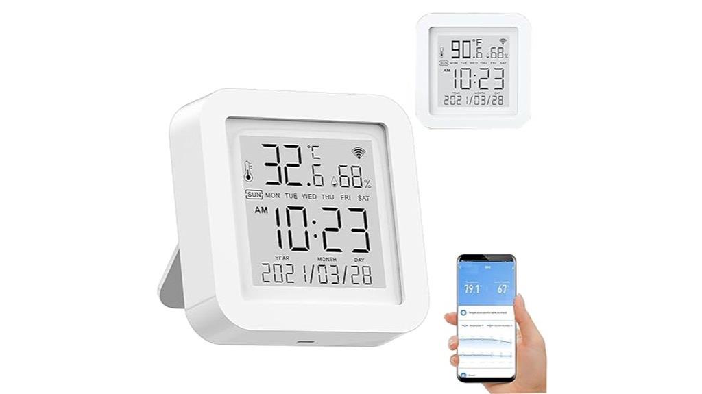 wifi temperature humidity monitor