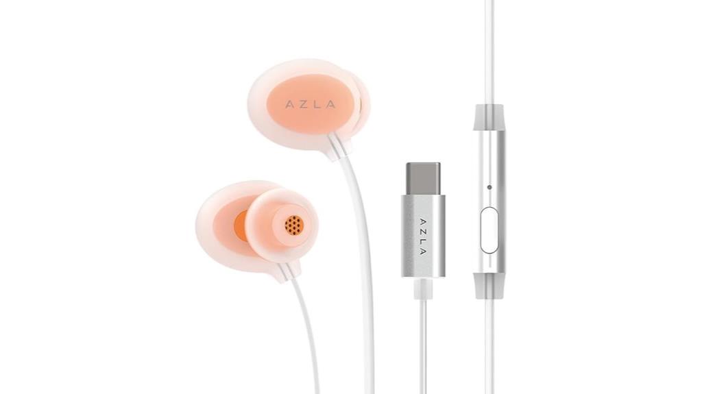 wired earbuds with microphone
