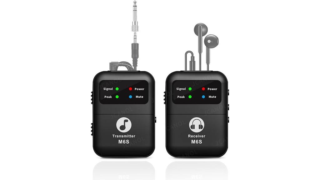 wireless 2 4g iem system