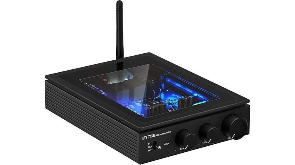 wireless 2 channel mini amplifier