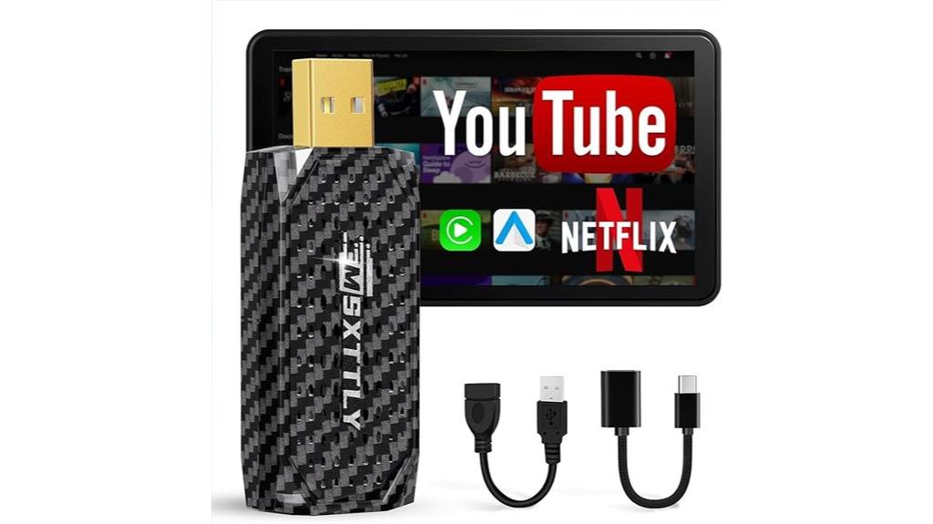 wireless carplay android auto adapter