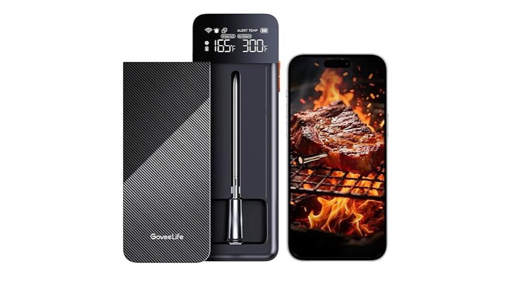 wireless digital meat thermometer