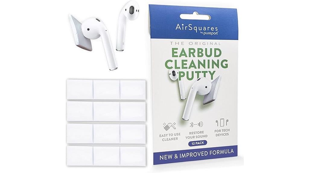 wireless earbud cleaning putty