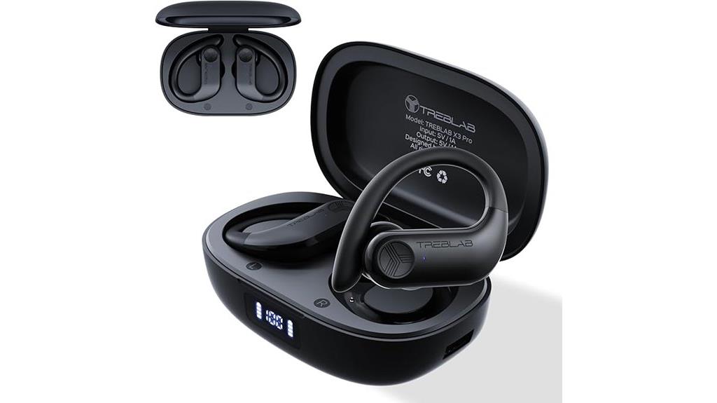 wireless earhook workout earbuds