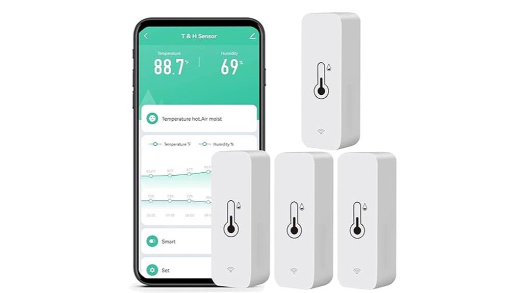 wireless humidity temperature monitors