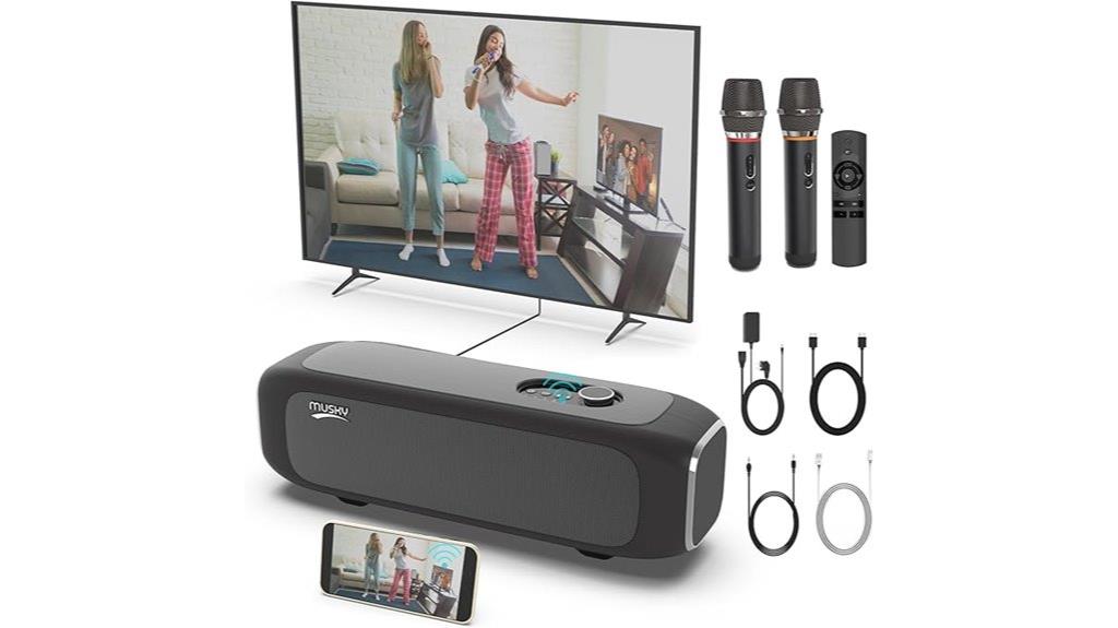 wireless karaoke microphone system