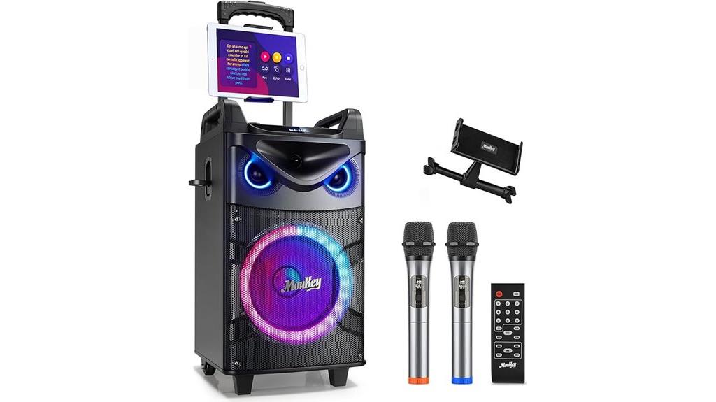 wireless karaoke portable system