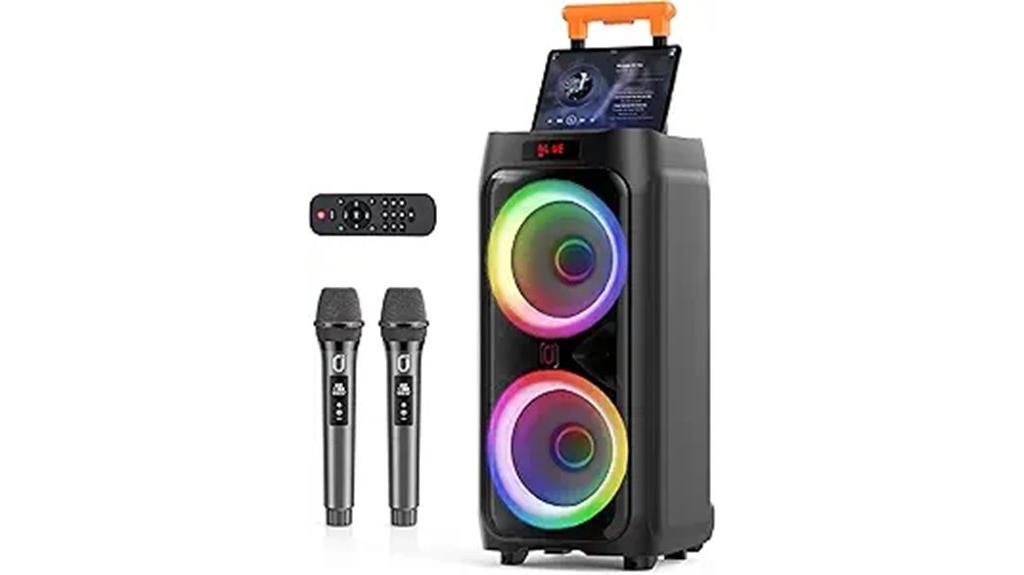 wireless led karaoke system