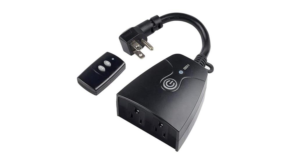 wireless outdoor outlet control