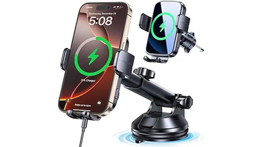 wireless phone mount