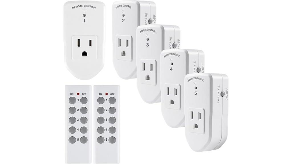 wireless remote outlet switch