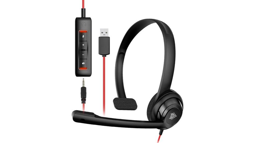 wireless usb headset with microphone