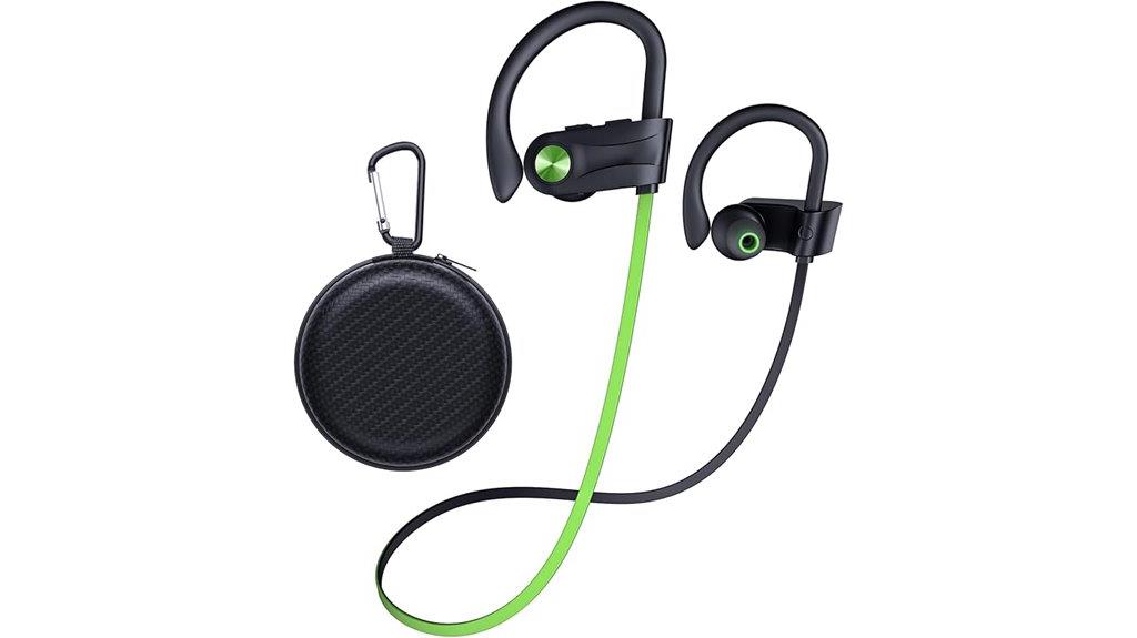 wireless waterproof sports earbuds